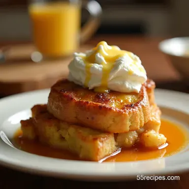 Pioneer Woman French Toast Casserole My Overnight Brunch Recipe Card
