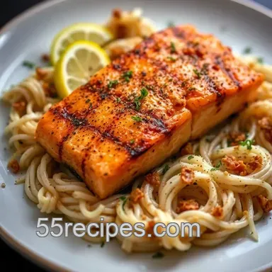 Potlatch Seasoned Grilled Salmon: A Flavorful Celebration presentation