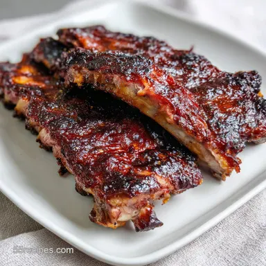 Smoked Ribs: Fall Off The Bone St. Louis Cut (3-2-1)