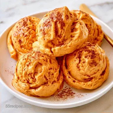 Pumpkin Spice Ice Cream in 23 Minutes