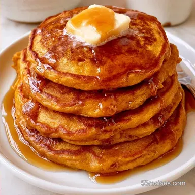 Pumpkin Spice Pancakes in 15 Minutes