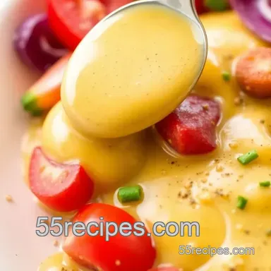 Delicious Quick Dijon Mustard Dressing in 5 Minutes: Easy & Zesty! Recipe Card