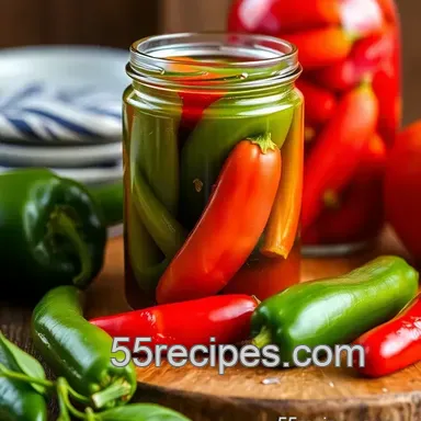How to Quick Pickle Sweet Peppers in 15 Minutes: Ultimate Flavor Magic! Recipe Card