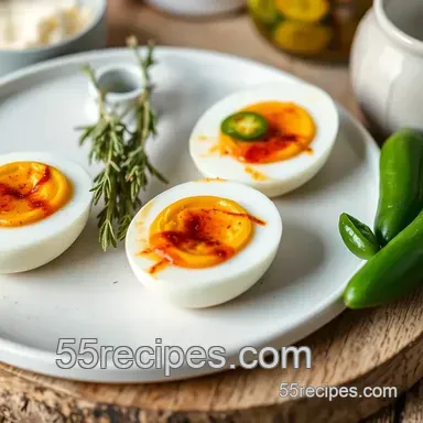 Delicious Quick Pickled Eggs with Spicy Jalapeño Flavor: My Kitchen-Tested Recipe! Recipe Card
