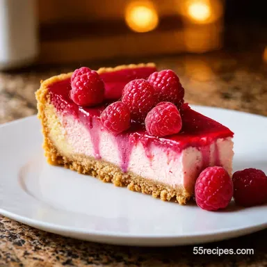 Raspberry Cheesecake Heaven My Ripple Dream Recipe Recipe Card