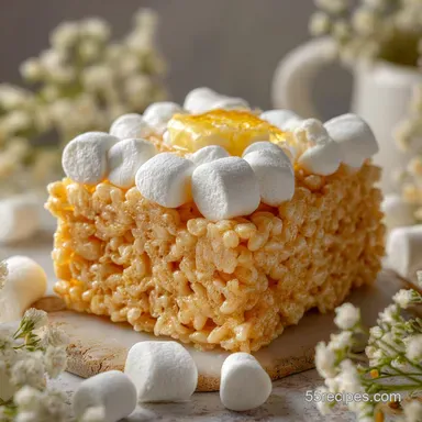 Rice Crispy Treat with Marshmallows and Butter for 10 People