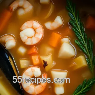 My Favorite Seafood Stock Recipe: A Flavorful Coastal Essential Recipe Card