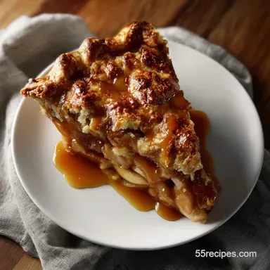 Caramel Apple Pie The Best Sticky Toffee Salted Classic Recipe