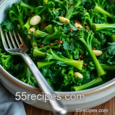 How to Make the Best Broccoli Rabe Recipe: A Delicious 20-Minute Dish Recipe Card