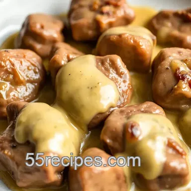How to Make Sautéed Veal Kidneys in Creamy Mustard Sauce: A Delicious Journey Recipe Card