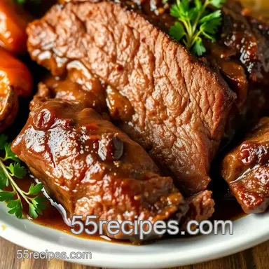 Easy & Juicy Savor Braised Angus Beef Brisket Delight: My Fail-Proof Herb Glazed Method Recipe Card