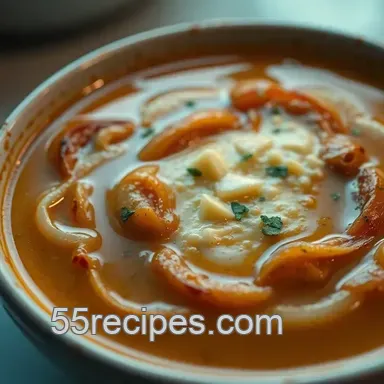 Savory Longhorn Onion Soup Recipe with a Cheesy Twist