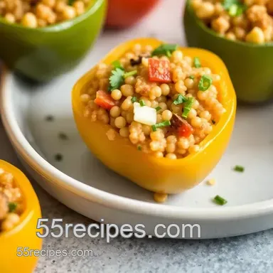 Savory Stuffed Mini Peppers presentation