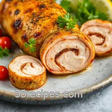 Easy & Juicy Seared Chicken Roulade: Zesty Jalouise Delight - My Must-Try Recipe! Recipe Card