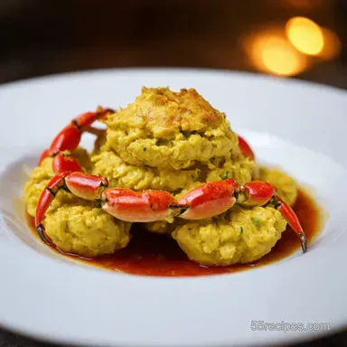 Seaside Deviled Crab Retro Recipe Reimagined Recipe Card