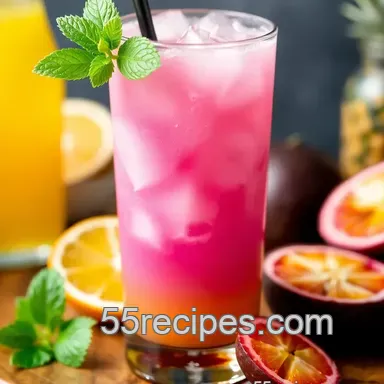 How to Make the Best Shake Tiki Tiki Drink - Tropical Delight! Recipe Card