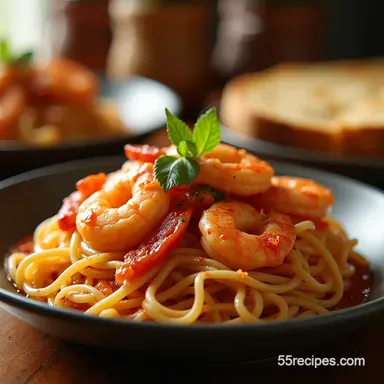 Shrimp Diavolo My Devilishly Delicious Easy Pasta Recipe Card