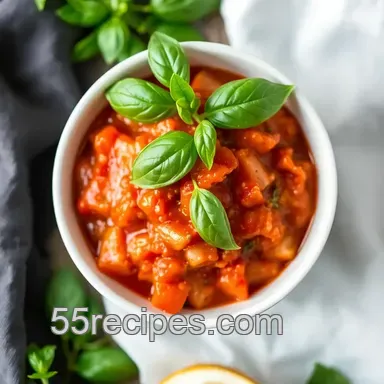 Ultimate Simmered Tomato Sauce with Fresh Herbs: 5 Amazing Secrets! Recipe Card