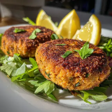 How To Salmon Cakes Pan-Seared Ready in 30 Min Recipe Card
