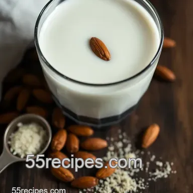 Simply Almond Milk: Your Homemade Dairy-Free Delight presentation
