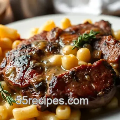 Easy & Juicy Steak with Mac and Cheese: A Comfort Food Classic