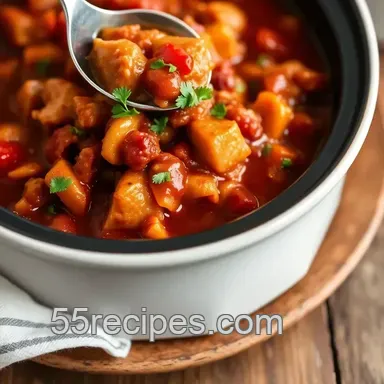 How to Make Slow Cooker Chicken Chili – Hearty & Flavorful Recipe Card