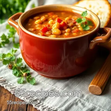 How to Make Delicious Slow Cooker Lentil Soup: Hearty & Healthy Nourishment Recipe Card