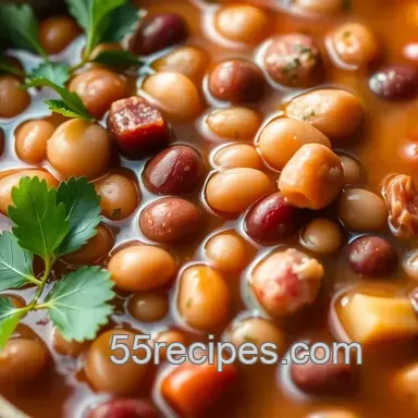 My Family's Favorite Slow-Simmer Hearty Bean Soup Delight: Easy & Nourishing