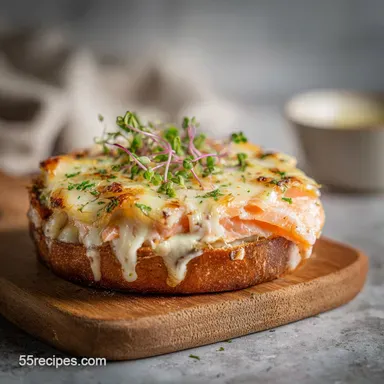 Smoked Salmon Croque Monsieur in 25 Minutes