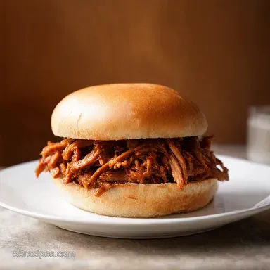 BBQ Pulled Pork Sandwiches My Slow Cooker Secret Recipe Card