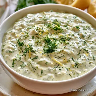 Sour Cream Dill Sauce in 5 Minutes