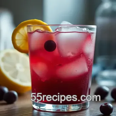 Effervescent Sloe Gin Fizz Cocktail: An Easy British Classic