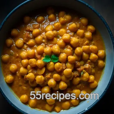 Speedy Chickpea Curry: Easy & Delicious Eat Fast Run Slow Recipes Recipe Card