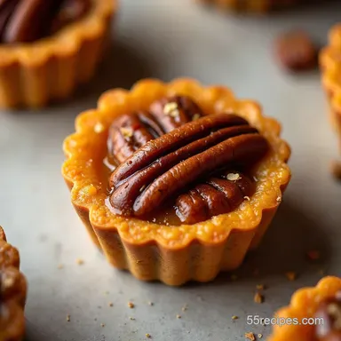Autumn Gold Spiced Sweet Potato Pecan Tarts Recipe