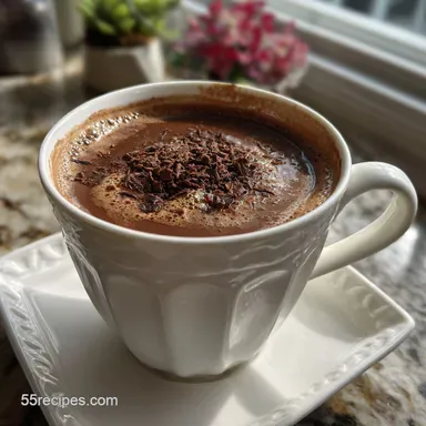 Spiked Hot Chocolate With Whiskey And Cream
