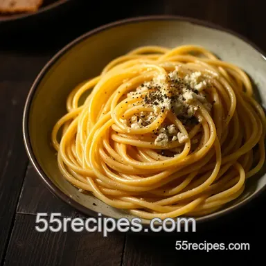 Easy Cacio e Pepe Recipe Stanley Tucci: My Go-To for Perfect Pasta Recipe Card