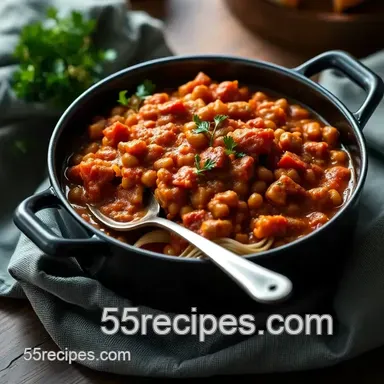 Ultimate Stovetop Lentil Bolognese - Comforting & Hearty One-Pot Wonder Recipe Card
