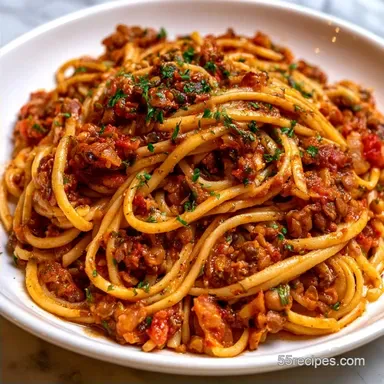 Lentil Bolognese for 6 Servings