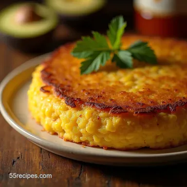 Authentic Arepa de Choclo Recipe Sweet Corn Cakes with Cheese Recipe Card