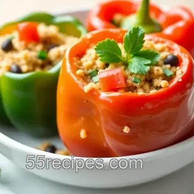Sweet pepper: 5 Easy Ways to Enjoy Stuffed Quinoa Delight!