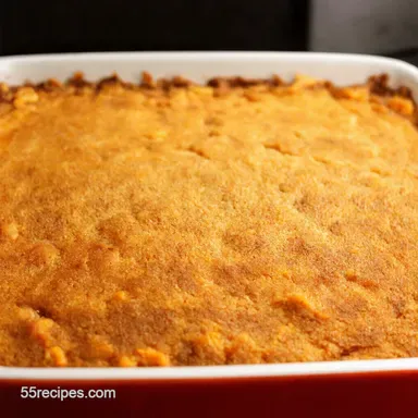 Easy Sweet Potato Casserole Recipe Thanksgivings Star Recipe Card