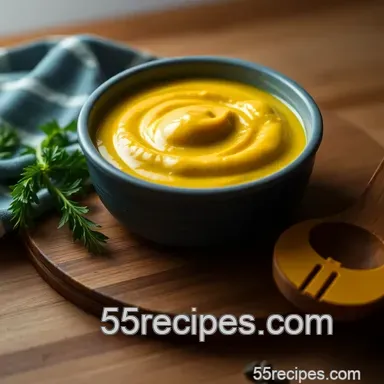 Easy Homemade D&uuml;sseldorf Mustard: A Tangy German Classic Recipe Recipe Card