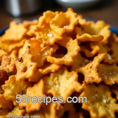 Taro Root Chips: Crispy Golden Goodness from Scratch presentation