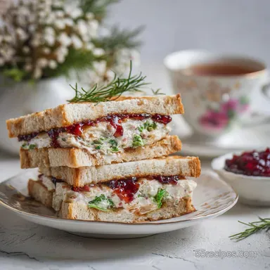 Teatime Sandwiches Recipe: Creamy Neufchâtel & Cucumber