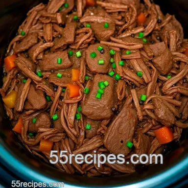 Easy & Flavorful Shredded Beef Instant Pot: Perfect for Tacos & More! Recipe Card