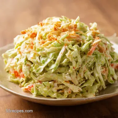 Best Coleslaw Recipe My Creamy Crunchy Family Secret Recipe Card