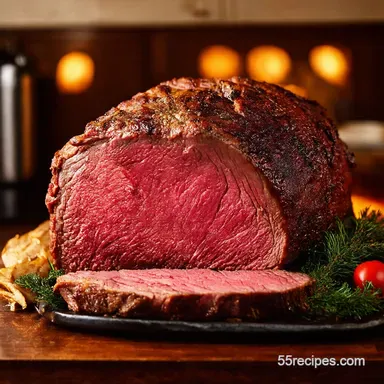 Standing Rib Roast Recipe Effortless Prime Rib Perfection Recipe Card