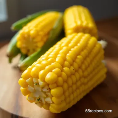 Perfect Corn on the Cob: How Long to Cook it Right! Recipe Card