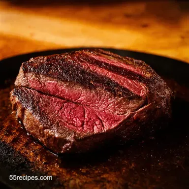 Reverse Sear Ribeye Steakhouse Perfection at Home Recipe Card