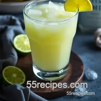 Tropical Banana Daiquiri Delight presentation